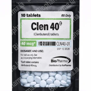 Clenabol 40mcg Tablet (Clenbuterol) Pack of 10 Tablet's