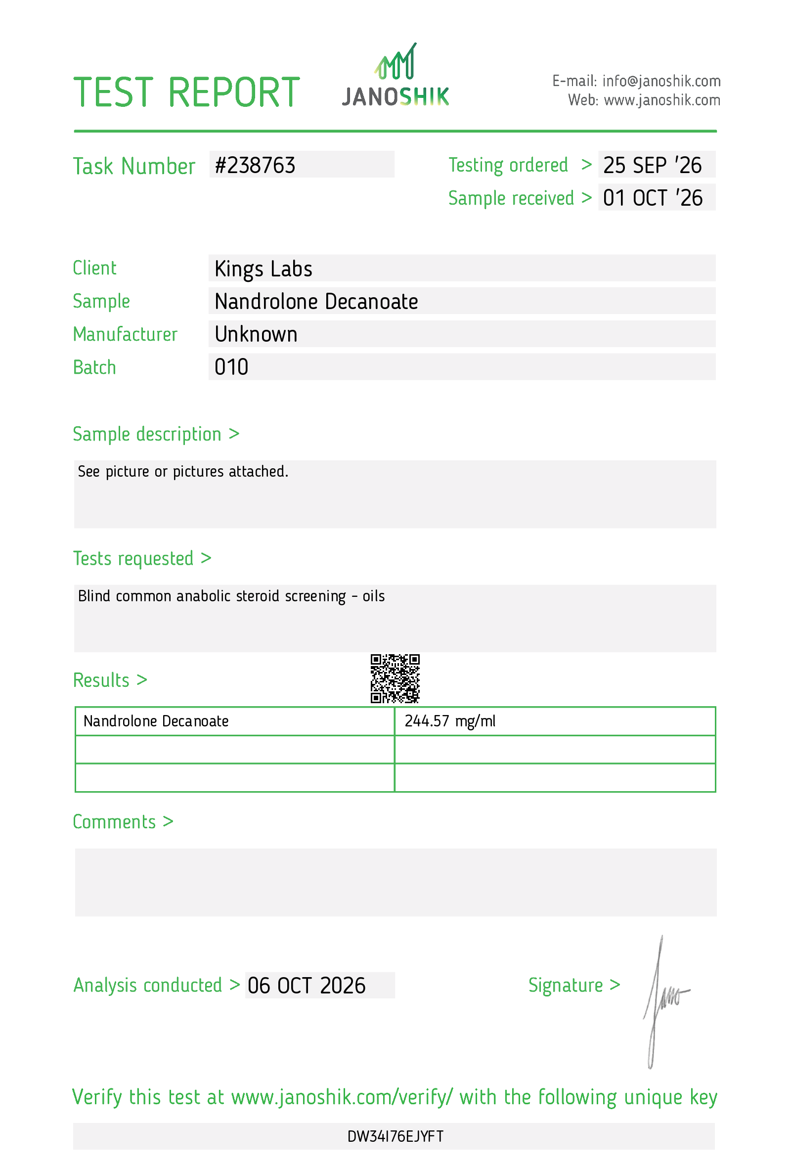 Nandrolone Decanoate 250mg - Image 2