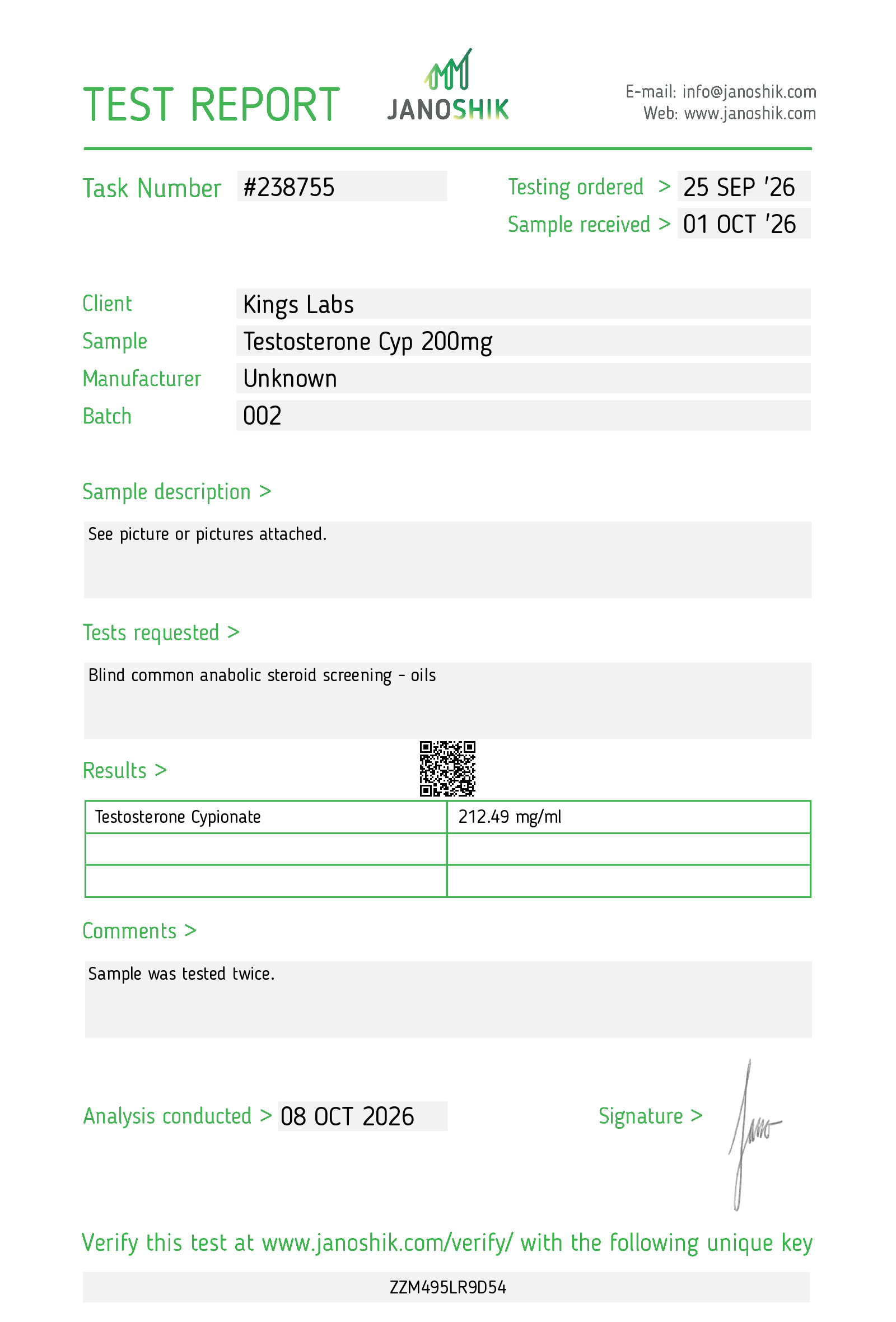 Testosterone Cypionate 200mg (10ml) - Image 2